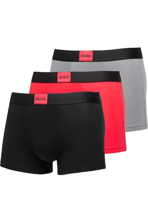 HUGO BOSS Logo-waistband boxers (pack of three)