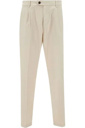 ELEVENTY Pressed-crease trousers