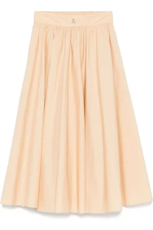 Patrizia Pepe Poplin midi skirt