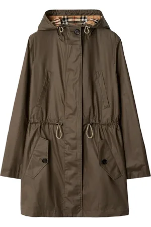 Burberry Gabardine parka coat