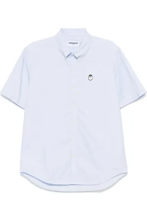 Chocoolate Logo-patch shirt