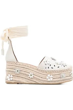 Kurt Geiger 80mm Flower espadrilles