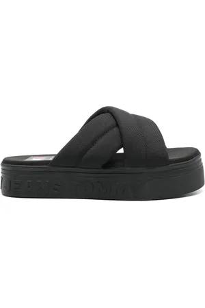Tommy Hilfiger Logo-embossed platform sandals
