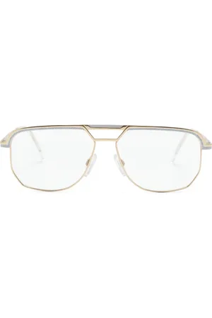 Cazal 7101 pilot-frame glasses