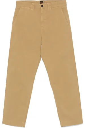 HUGO BOSS Straight-leg chino trousers