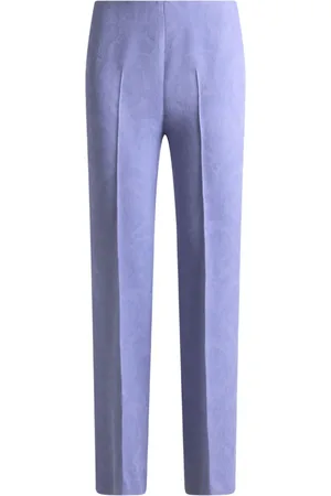 Etro Cady-texture jacquard trousers