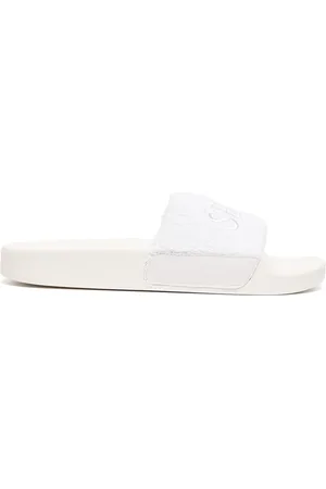 SENSO Elly logo-embroidered slides