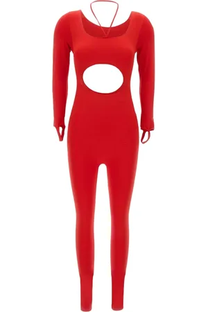 andre damo Sculpting jersey jumpsuit