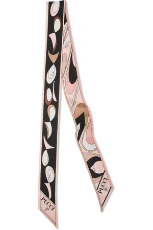 Puccini Geometric-print scarf