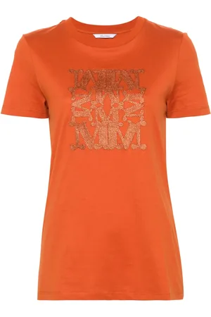 Max Mara Taverna logo-appliqu?? T-shirt