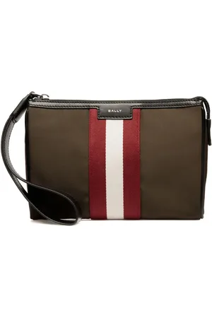 Bally Code clutch bag