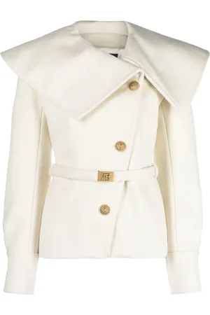 Balmain Belted wool jacket