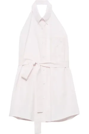 Prada Sleeveless poplin shirt