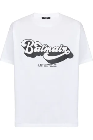Balmain 70s logo-print T-shirt