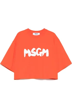 Msgm Logo print T-shirt