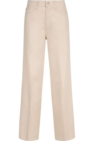 Calvin Klein Appliqué wide-leg jeans