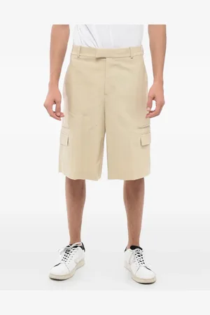 Alexander McQueen Tailored cotton shorts
