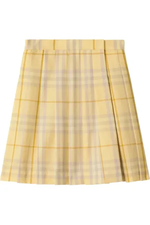 Burberry Check-pattern skirt