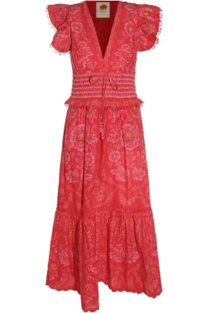 Farm Rio Floral-print maxi dress