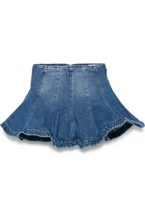 Msgm Wired-hem mini skirt
