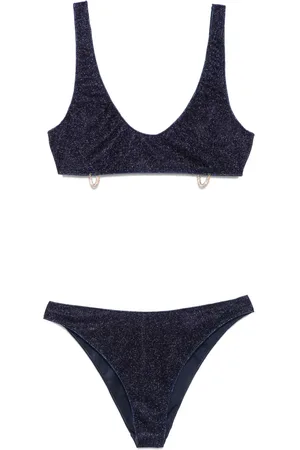 Oseree Crystal-detail bikini set