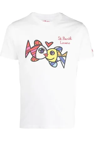 MC2 SAINT BARTH Lovers graphic-print T-shirt