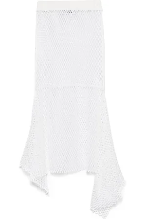 Msgm Open-knit maxi skirt