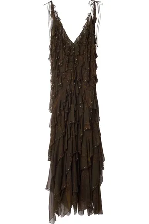 Burberry Paisley print dress