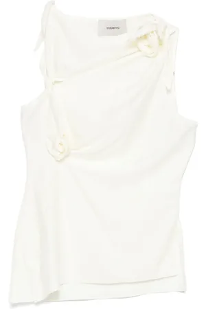 COPERNI Asymmetric flower top
