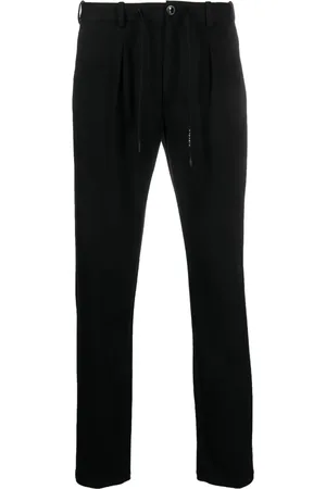 Circolo Drawstring-waistband tapered-leg trousers