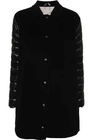 HERNO Panelled puffer coat