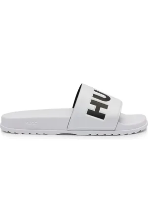 HUGO BOSS Logo-debossed slides