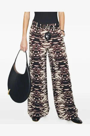 Tory Burch Patterned jacquard trousers