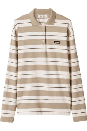 Miu Miu Striped polo shirt