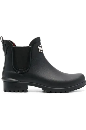 Barbour Logo-patch ankle boots
