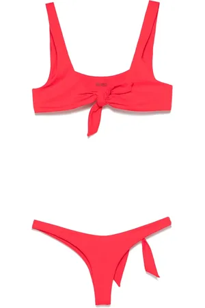 The Attico Knot-detailed bikini