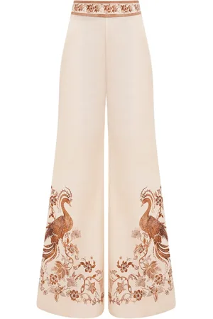ZIMMERMANN Embroidered trousers