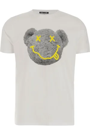 BLACK SCORE Teddy bear-print T-shirt