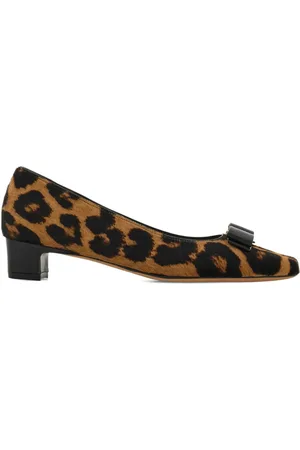 Salvatore Ferragamo 30mm Iconic bow pumps