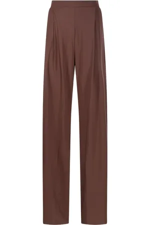 Amazuìn Pleated wide-leg trousers