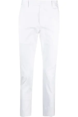 PT Torino Mid-rise tailored trousers