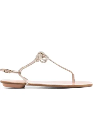 Aquazzura Capri Nights leather sandals