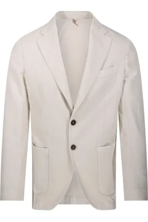 Biagio Santaniello Linen-blend blazer