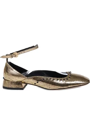 A.BOCCA Metallic-effect pumps