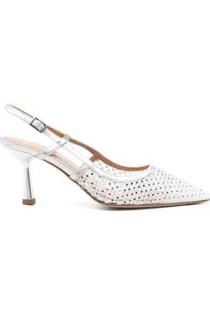 Chantal B 80mm crystal-embellished pumps