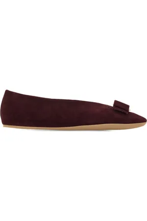 Salvatore Ferragamo Vara leather ballerina shoes