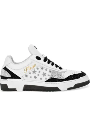 Philipp Plein Studded leather sneakers