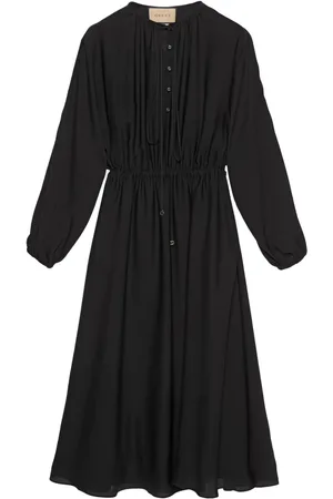 Gucci Georgette silk midi dress