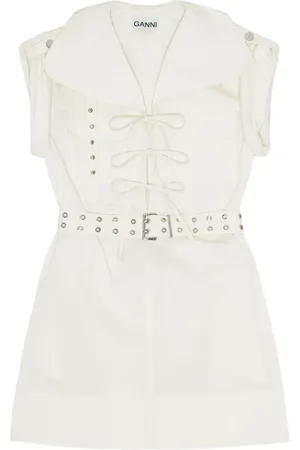 Ganni Belted dress