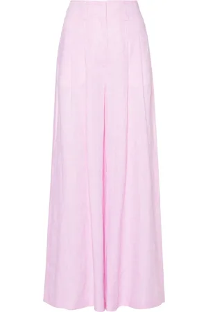 PESERICO SIGN High-waist palazzo pants